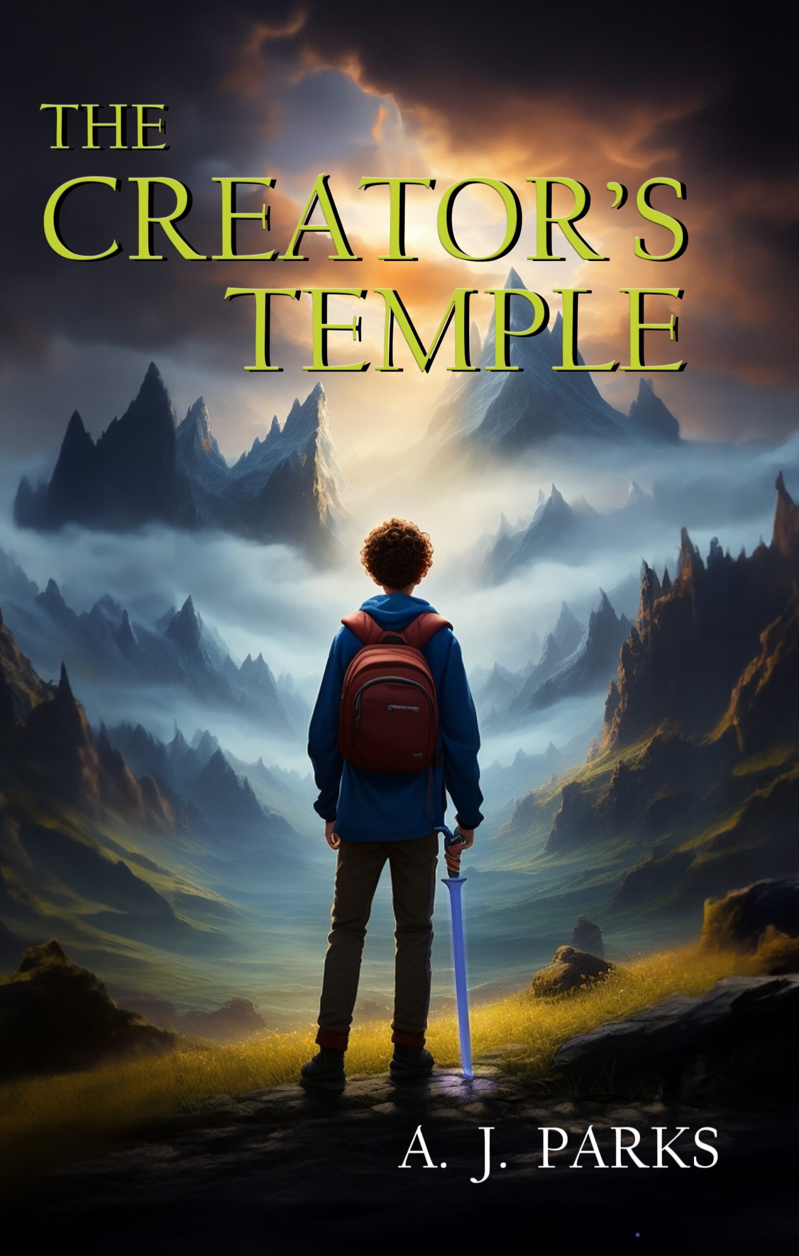 3d book display image of The Creator's Temple